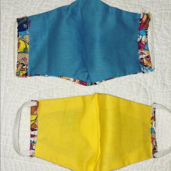 Paw patrol fabric kids face masks - Picture 2 of 2